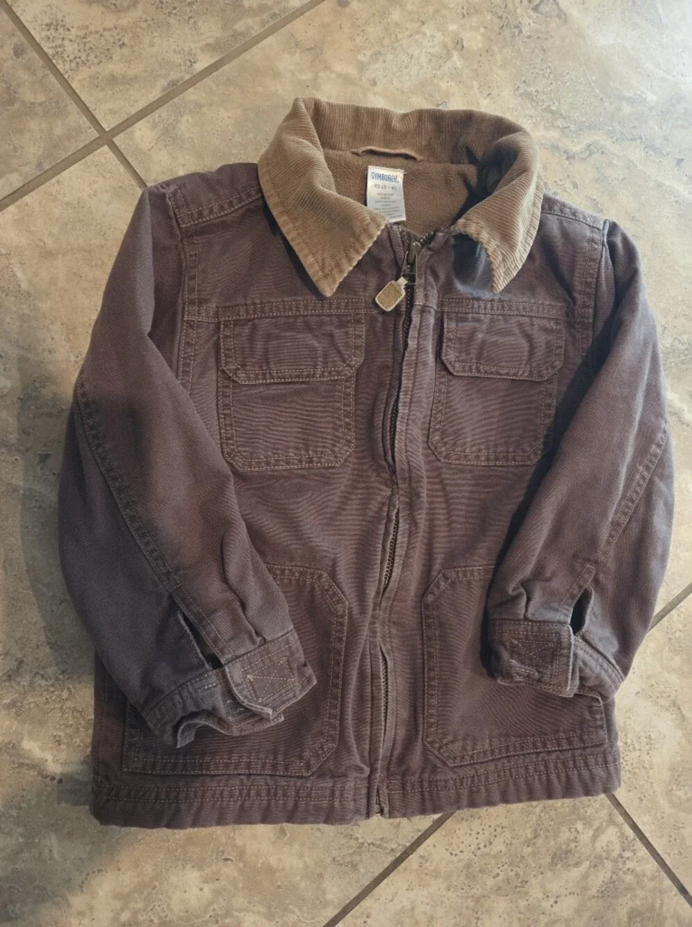 Children's Brown Gymboree Jacket Size 3-4